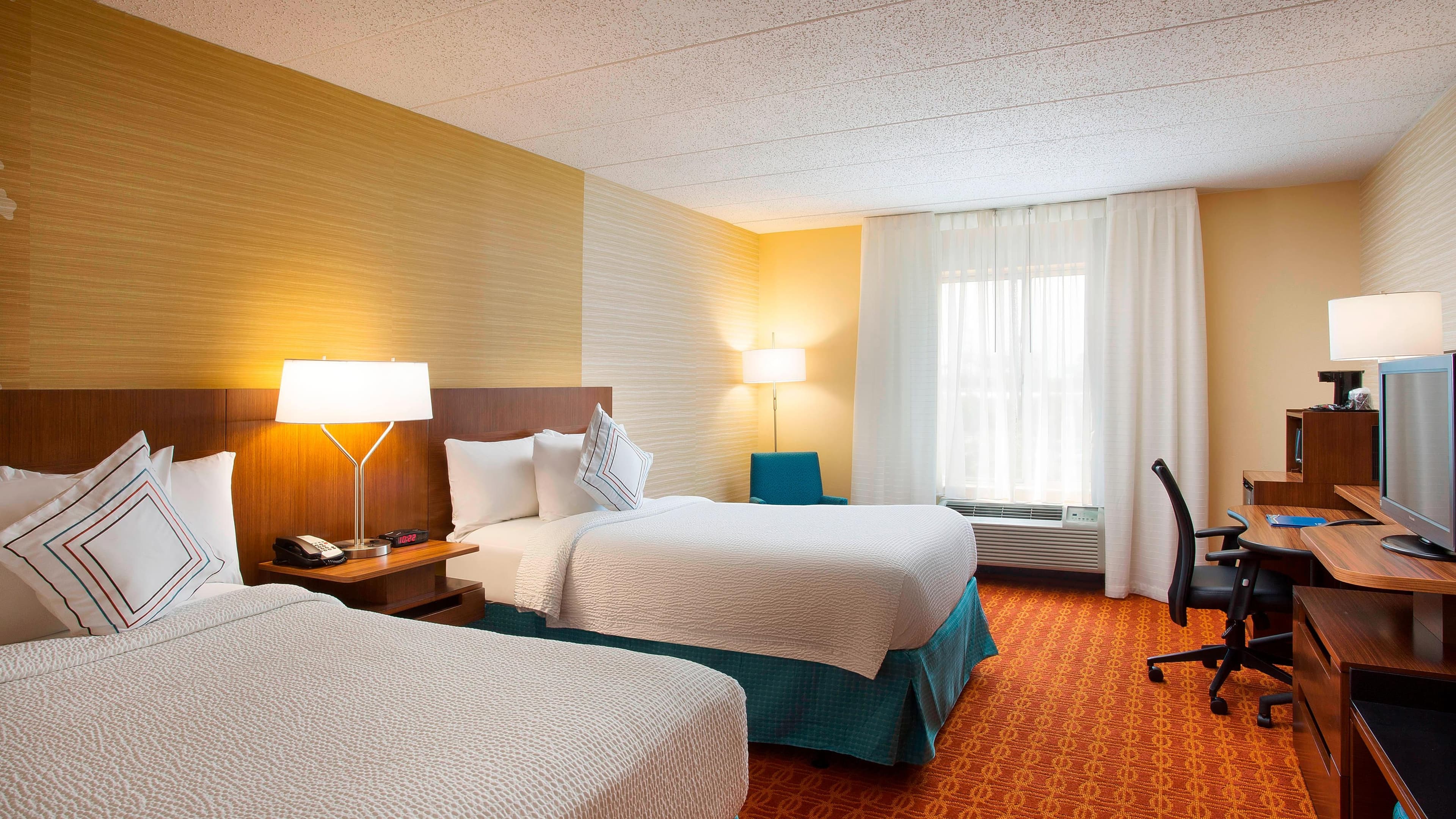 Two Double Bed Guest Room - Image 1