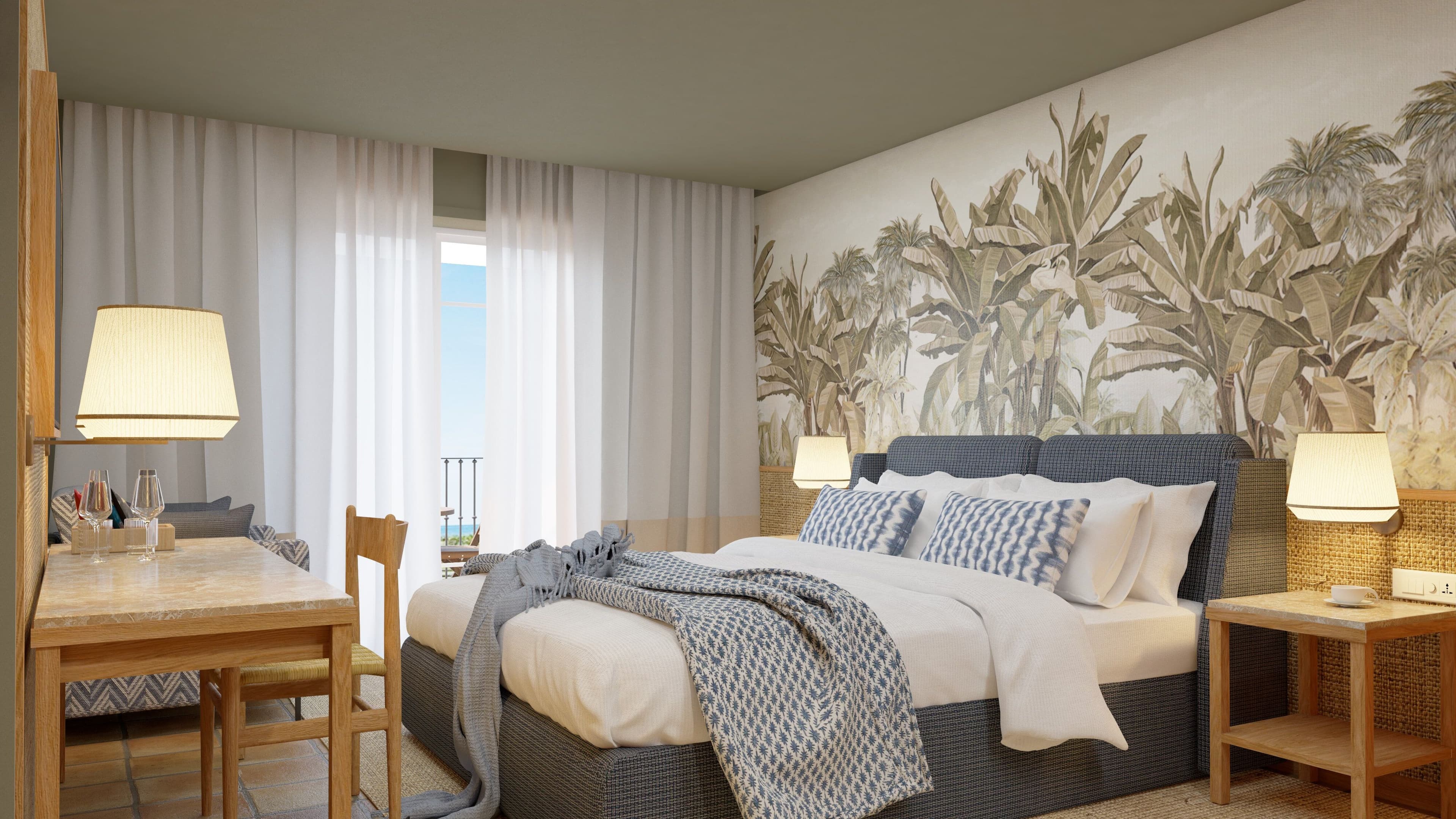 Tropical Retreat Dbl Bed - Image 3