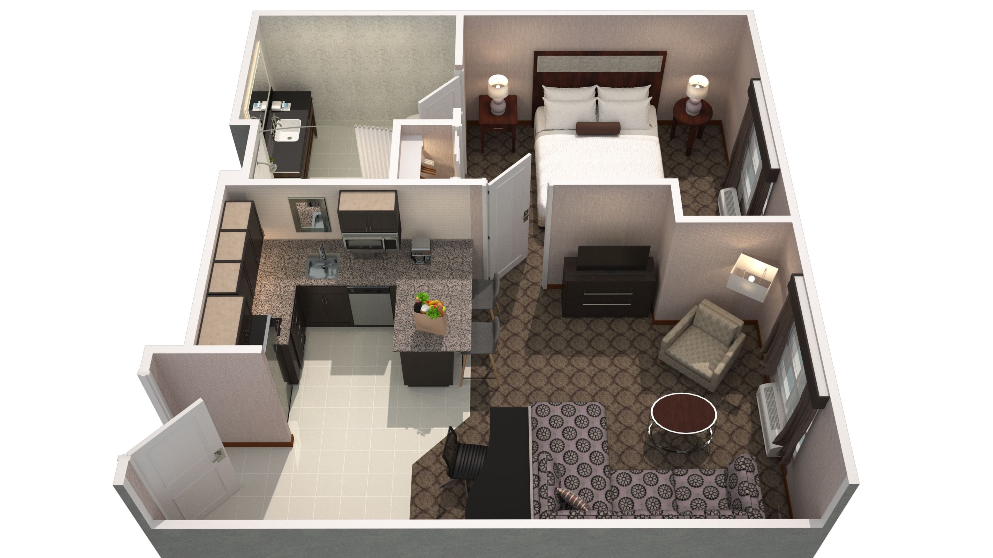 1 Bedroom Suite - Image 6
