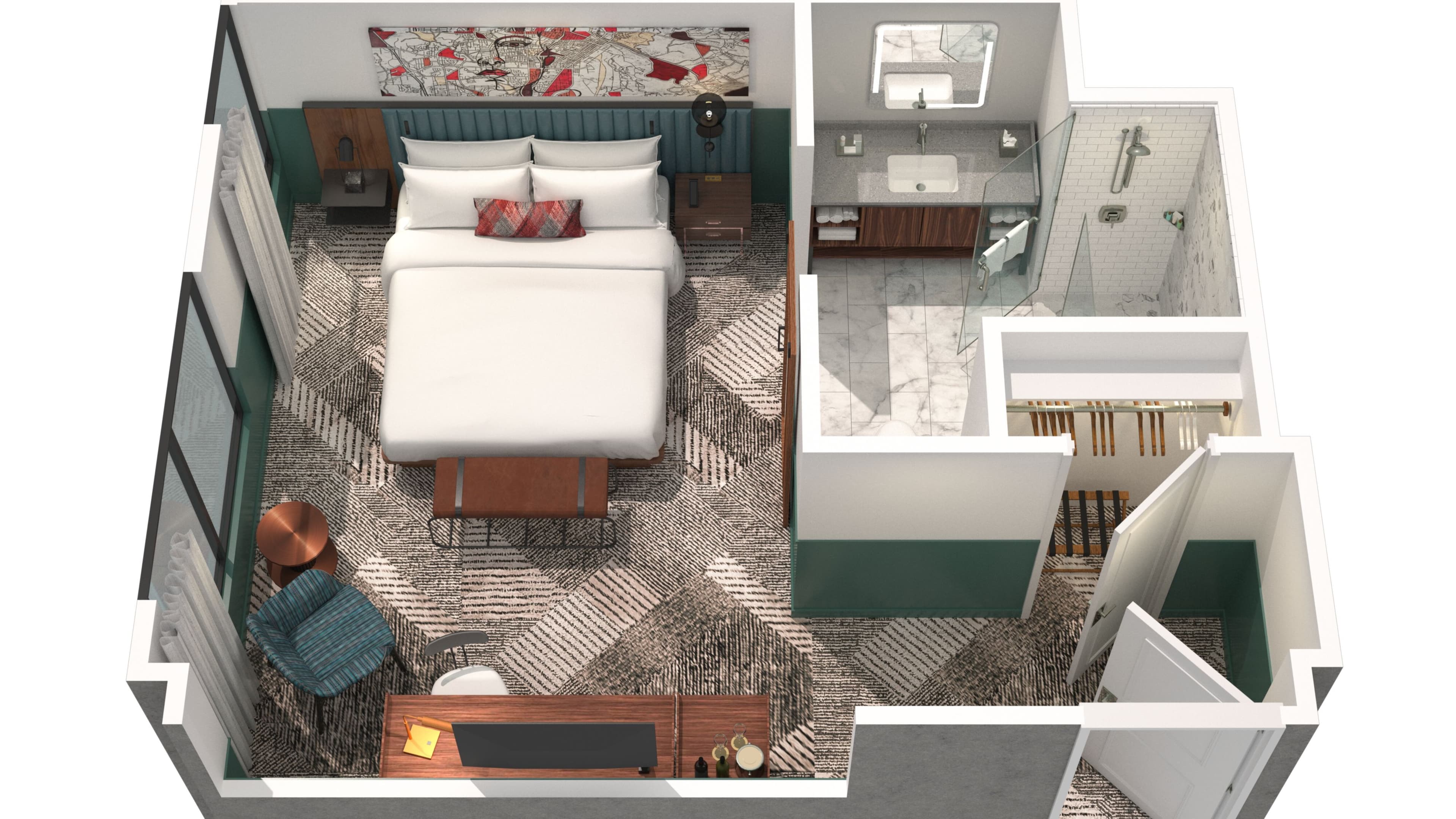 Guestroom One King Bed - Image 13