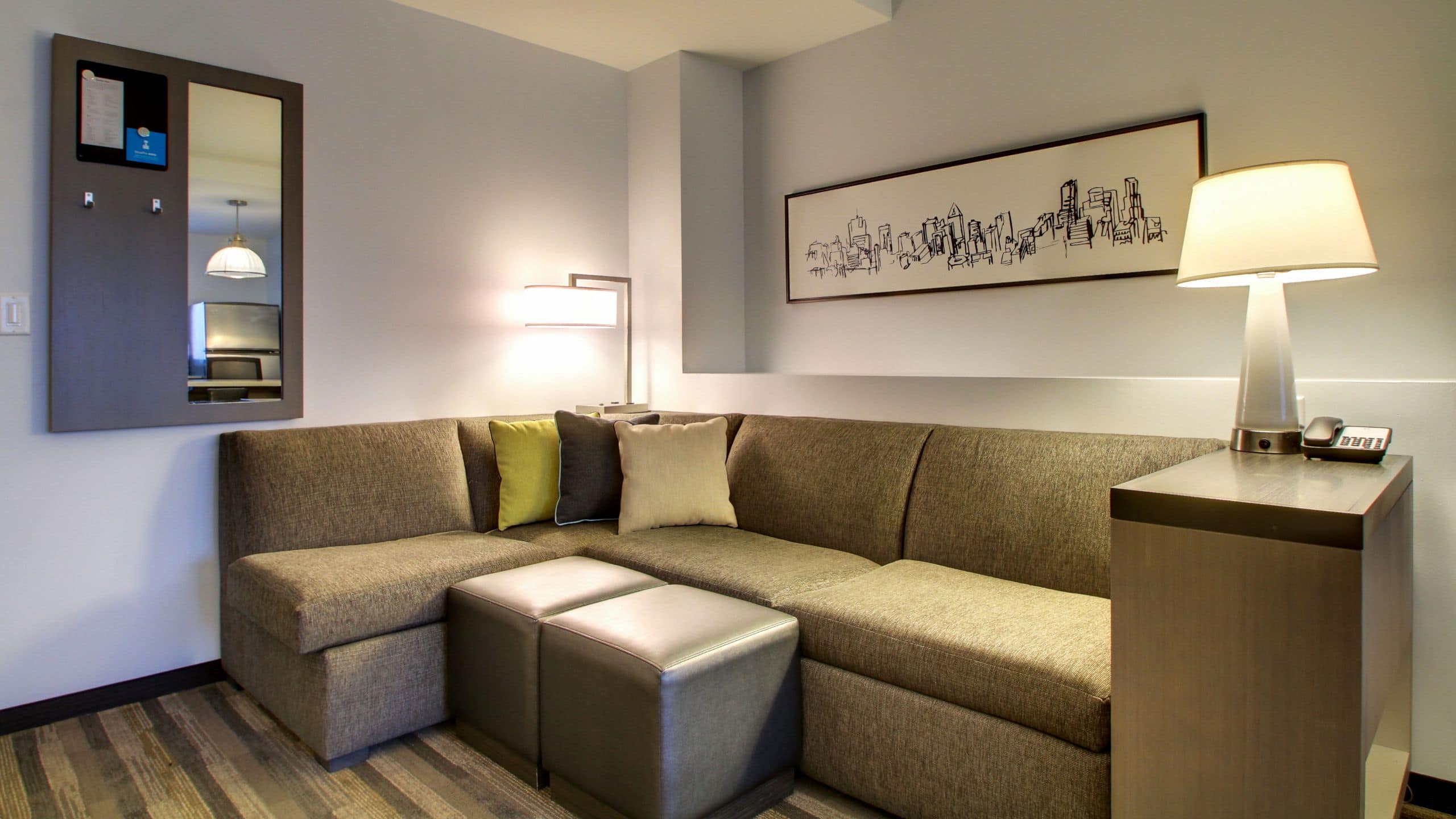 One-Bedroom King Bed Kitchen Suite With Sofa Bed - Image 4