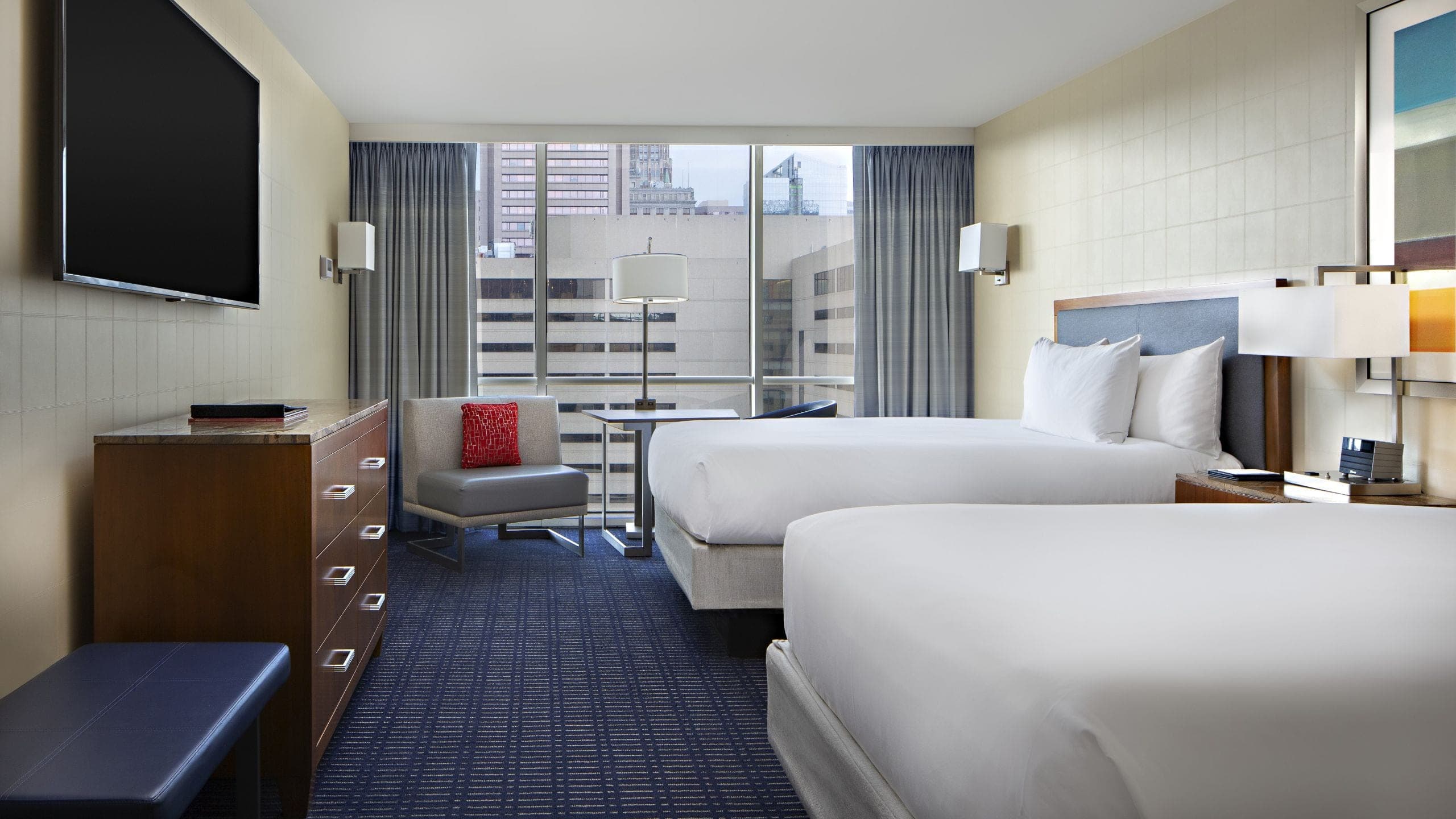 Two Double Beds - Image 1