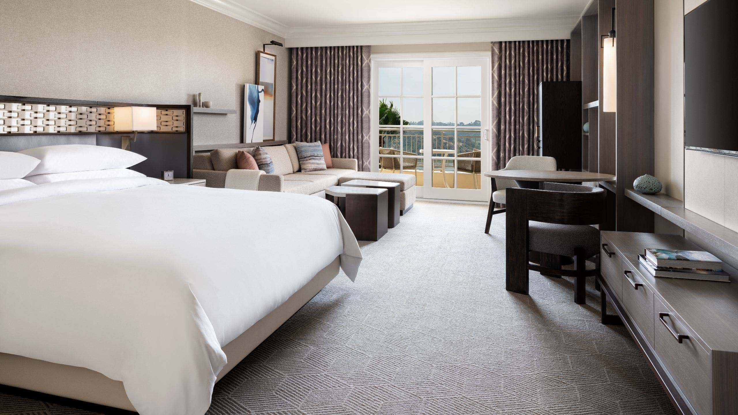 1 King Bed with Sofa Sleeper - Image 1