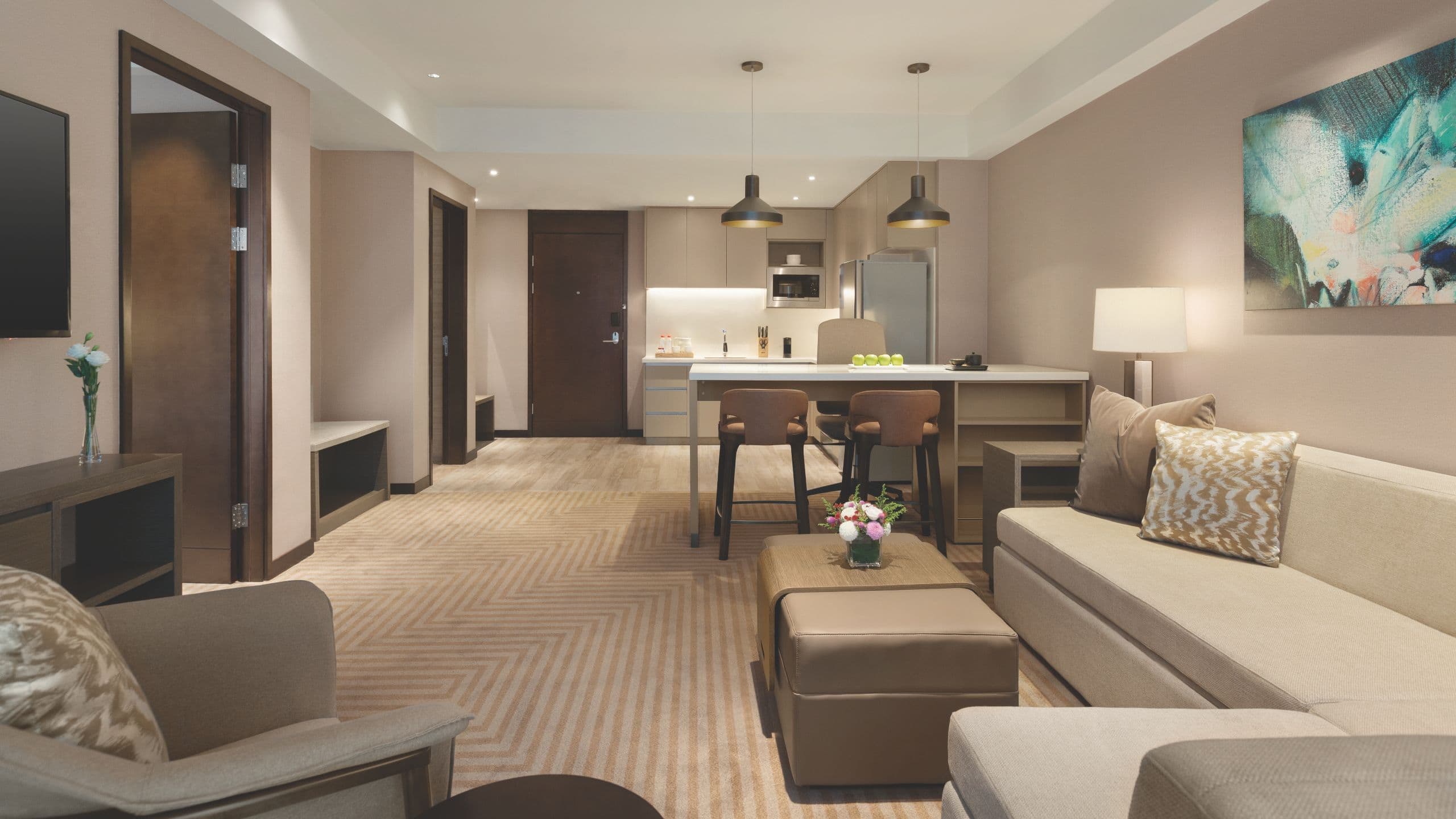 Kitchen Suite King Bed - with sofa bed - Image 1