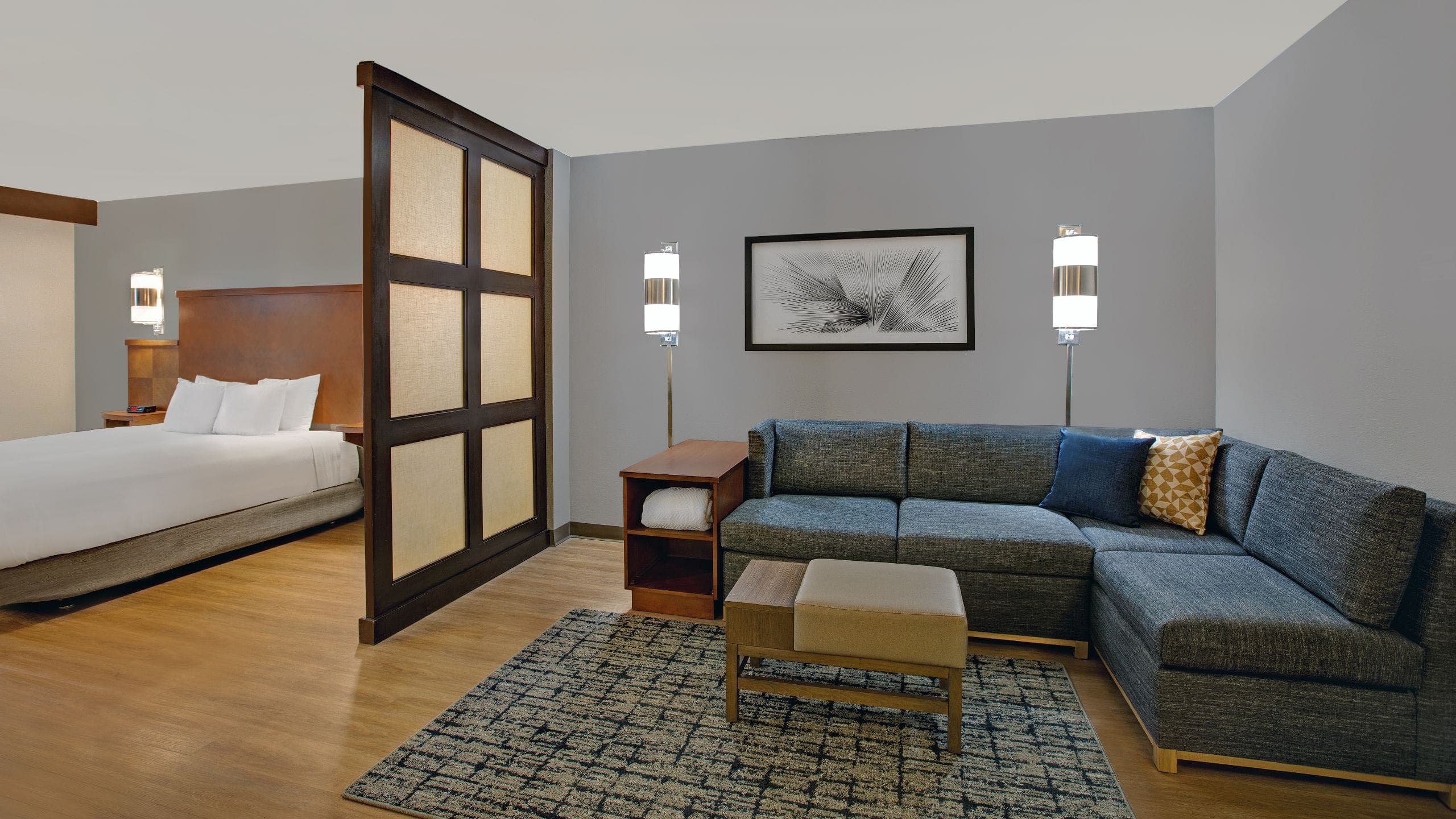 King Bed (With Sofa Bed) - Image 1