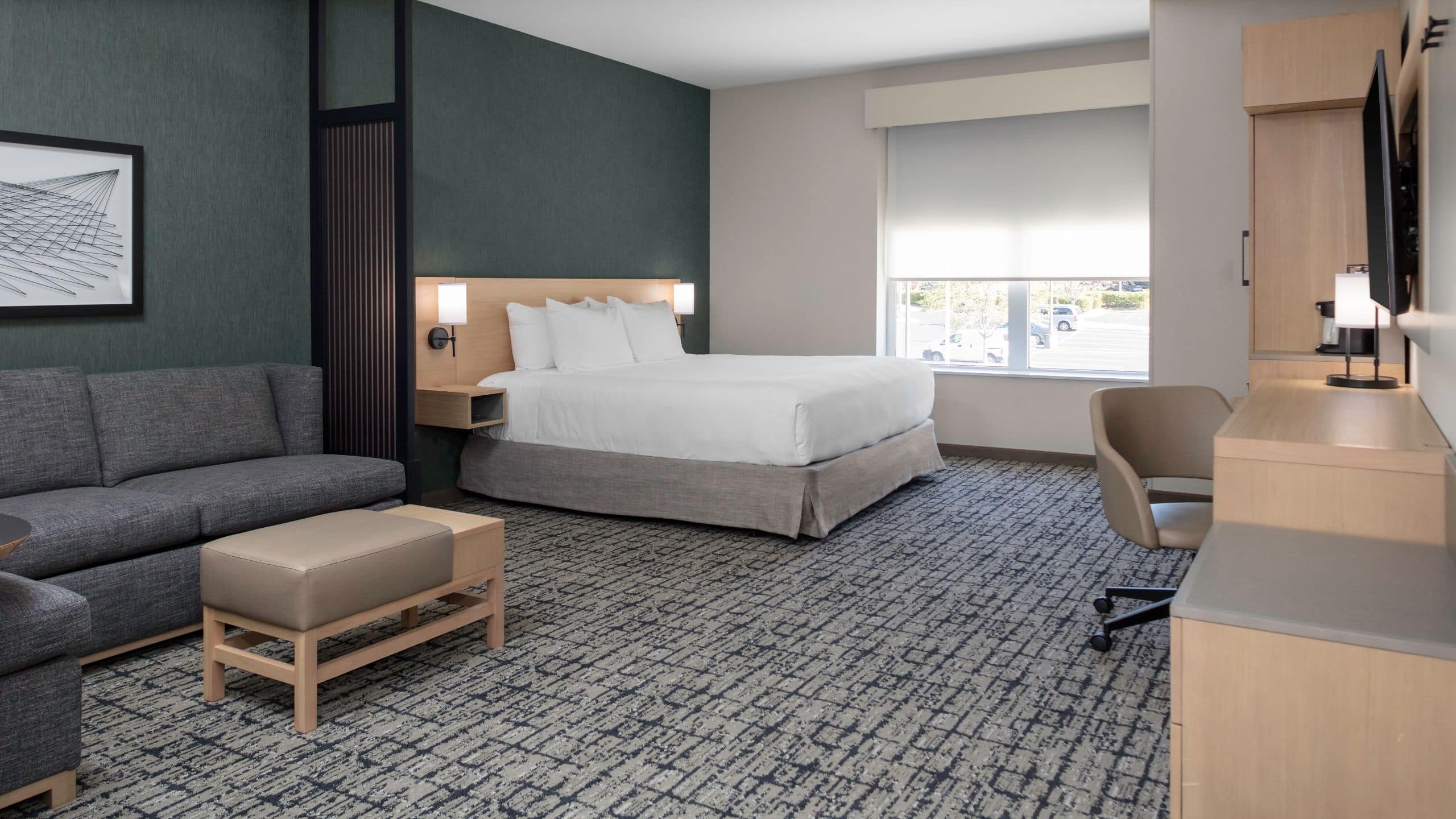 King Bed (Plus Sofa Bed) - Image 1