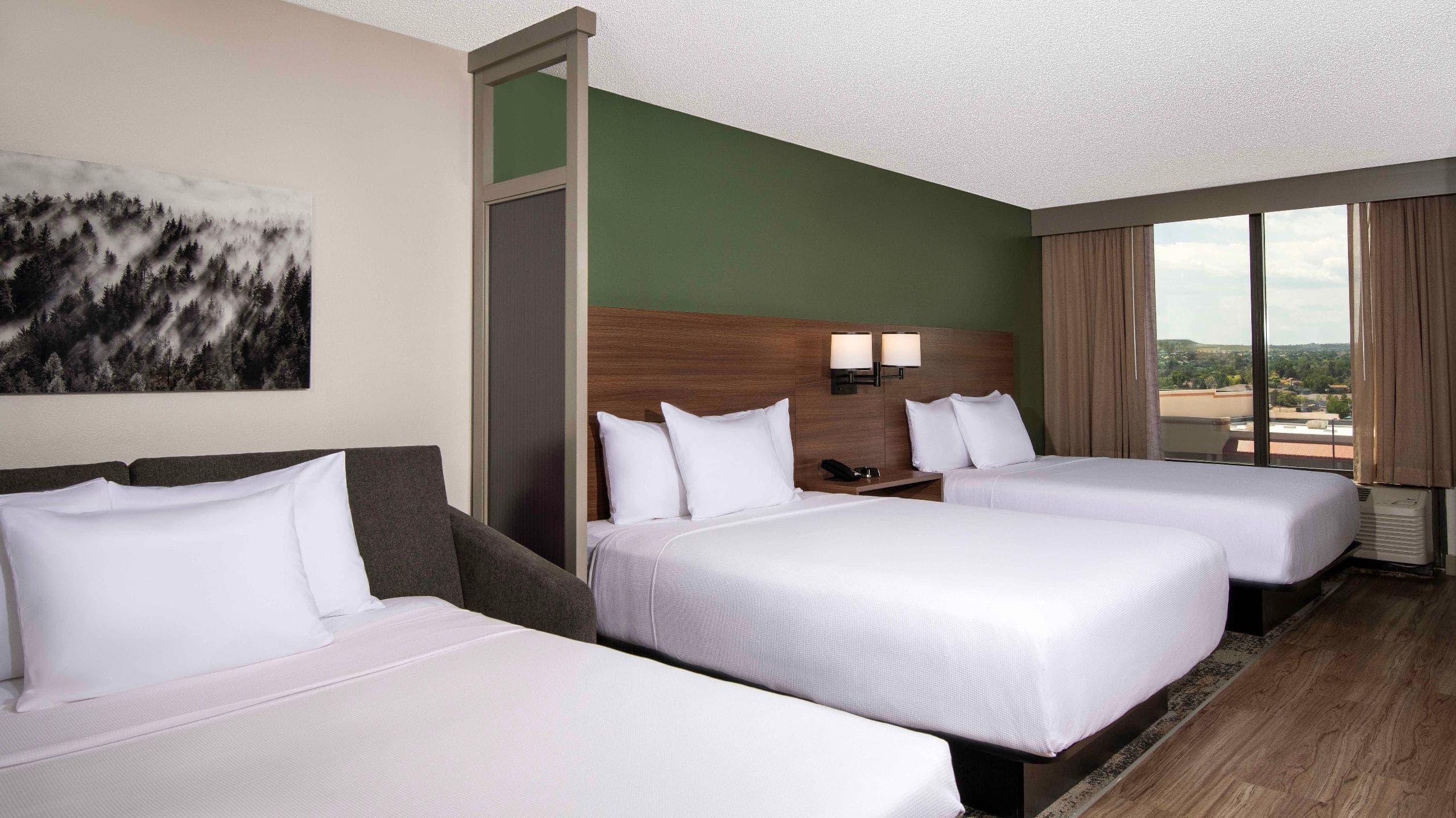 Two Queen Beds (with Sofa Bed) - Image 1