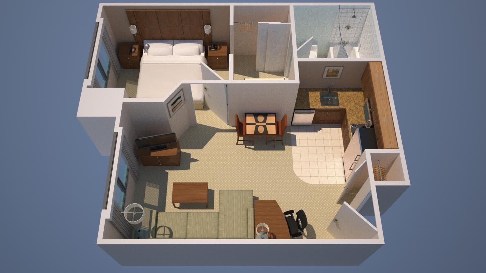 1 Bedroom Suite - Image 8