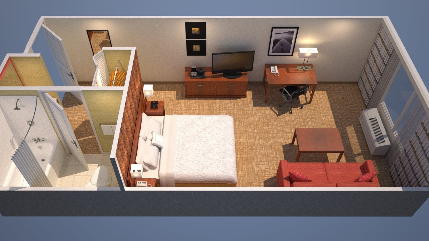 King Room with Sofa bed - Image 4