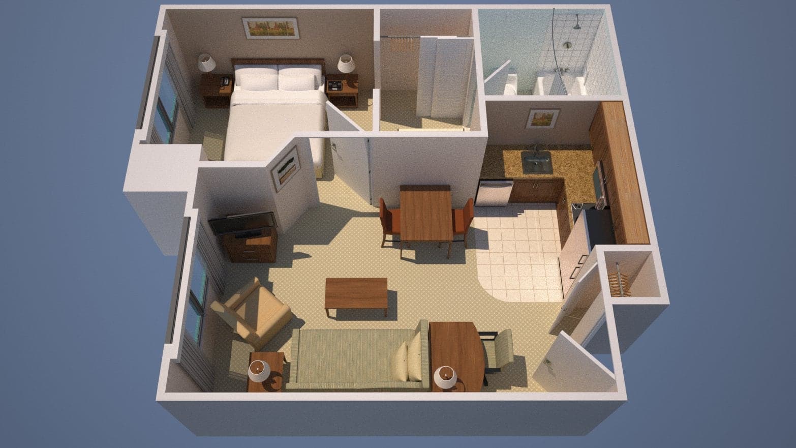 1 Bedroom Suite - Image 9