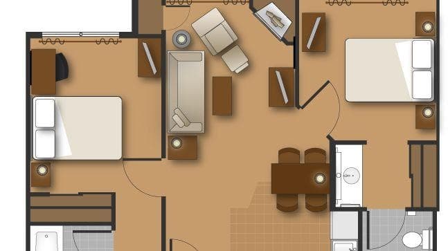 1 Bedroom Suite - Image 6